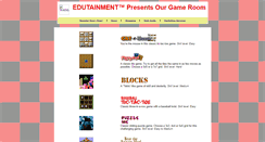 Desktop Screenshot of games.edutainment.com