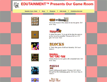 Tablet Screenshot of games.edutainment.com